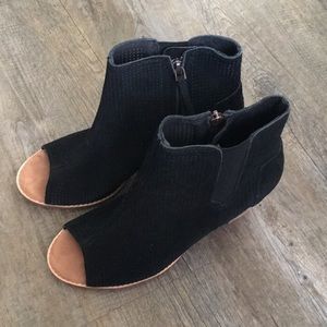 Toms Majorica Peep Toe Bootie